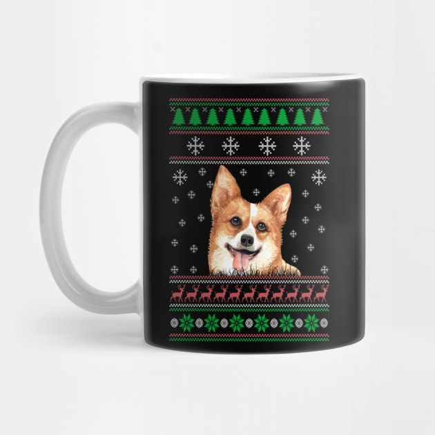 Cute Welsh Corgi Dog Lover Ugly Christmas Sweater For Women And Men Funny Gifts by uglygiftideas